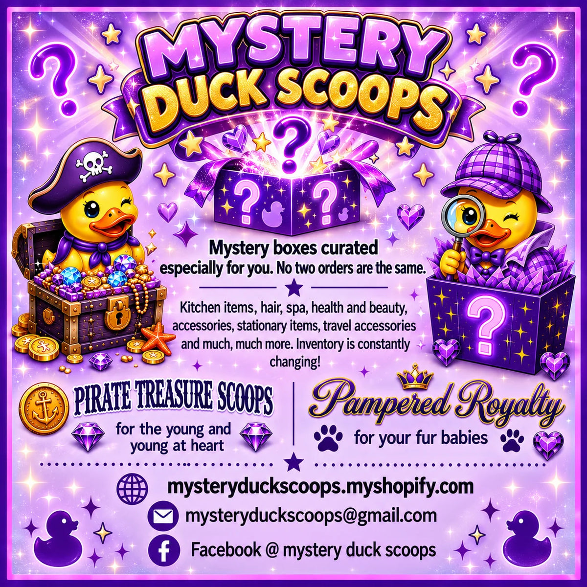 Mystery Duck Scoops